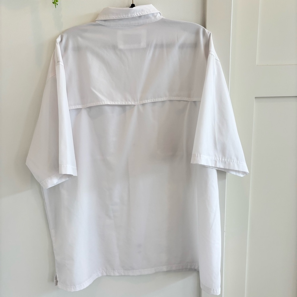 Bimini Bay Men's Fishing Boating Short Sleeve Button Down Shirt Wicking Size 2XL - Picture 9 of 12